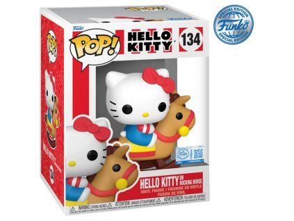 Funko POP! 134 Hello Kitty - Hello Kitty On Rocking Horse Special Edition