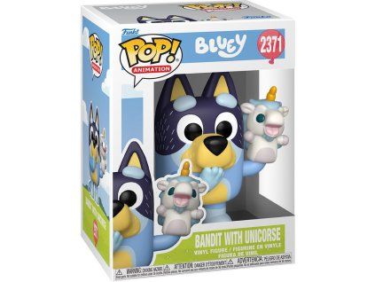 Funko POP! 2371 Animation: Bluey - Bandit With Unicourse