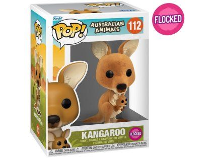 Funko POP! 112 Australian Animals - Kangaroo Flocked