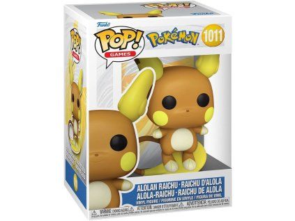 Funko POP! 1011 Games: Pokémon - Alolan Raichu