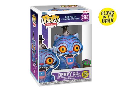 Funko POP! 2260 Animation: K-POP Demon Hunters - Derpy With Sussie GITD
