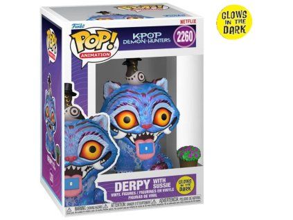 Funko POP! 2260 Animation: K-POP Demon Hunters - Derpy With Sussie Glows In The Dark