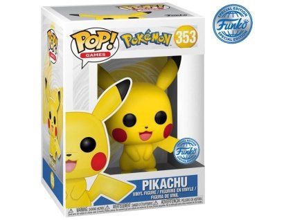 Funko POP! 353 Games: Pokémon - Pikachu Special Edition