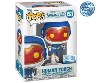 Funko POP! 1521 Fantastic 4 - Human Torch Special Edition