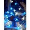 Řetězec lampy ve tvaru hvězdy, LED  řetěz 2,5m