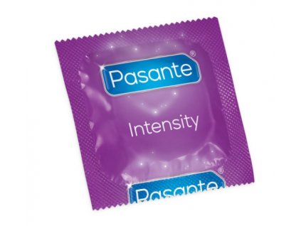 Balíček Kondomů Pasante Intensity Ribs & Dots, vroubkovaný 27+3ks zdarma