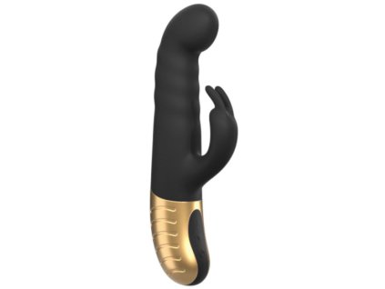 Přirážecí vibrátor s králíčkem G-Stormer (Dorcel)