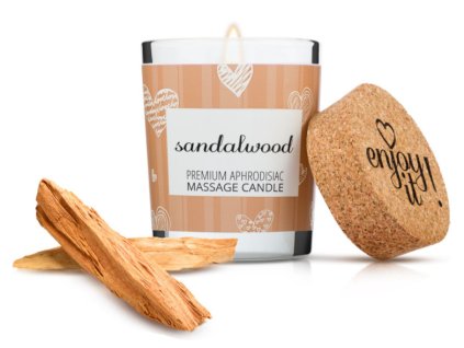 Valavani Masážní svíčka na tělo MAGNETIFICO - Enjoy it! Sandalwood 70 ml