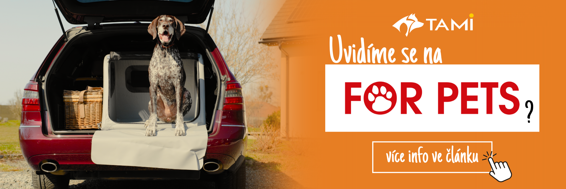 Jedeme na For Pets!