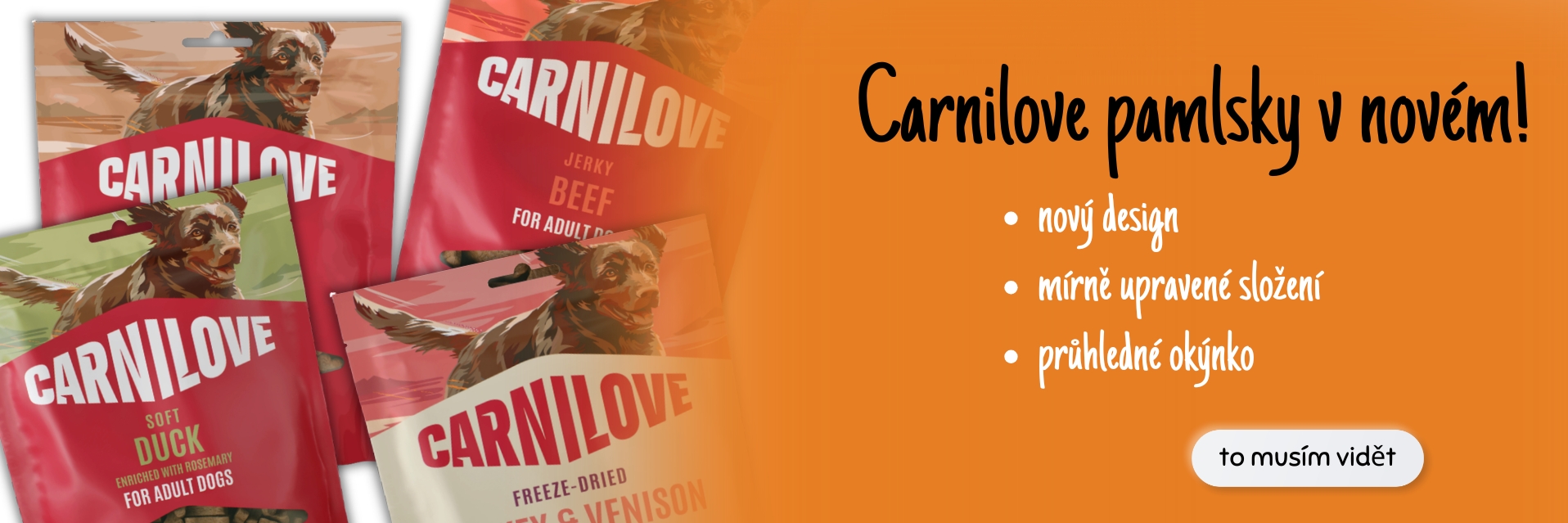 Canrilove pamlsky v novém