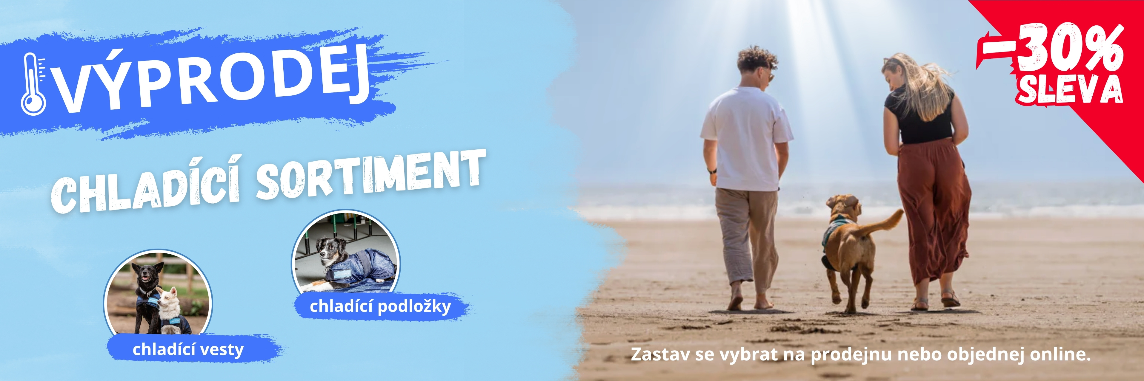 Chladící vesty a podložky pro psy - cesta, jak jim ulevit v extrémním horku