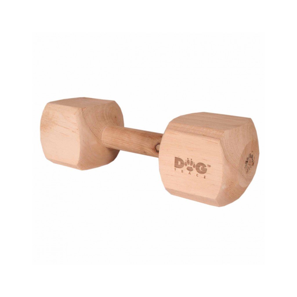 DOGTrace Činka aportovací dřevěná 650 g
