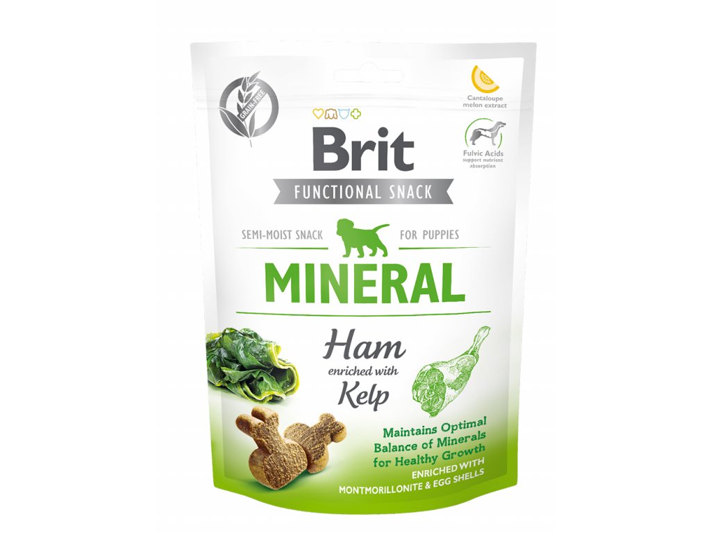  Brit Care Dog Functional Snack Mineral Ham for Puppies 150 g