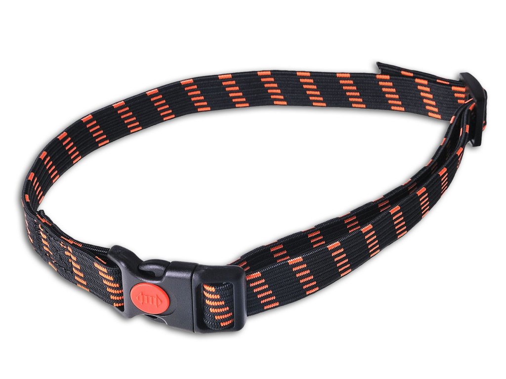 DogTrace - elastický obojek pro elektronické obojky, oranžový