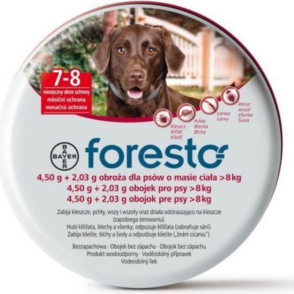 Bayer Foresto obojek pro psy; 70 cm
