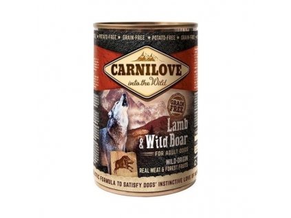 Carnilove Wild Meat Lamb & Wild Boar 400 g