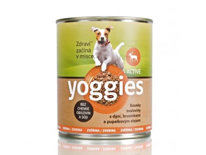 Yoggies Konzerva Zverina 800g