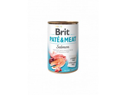 BRIT Paté & Meat - Salmon 400g