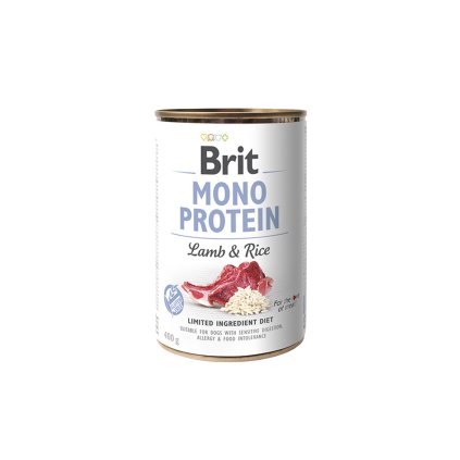 BRIT Mono Protein – Lamb & Rice 400g