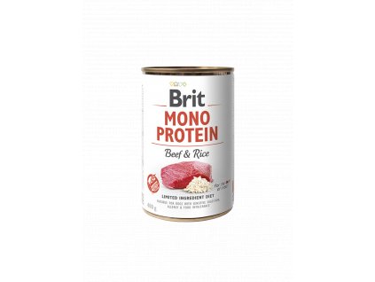 BRIT Mono Protein – Beef & Rice 400g