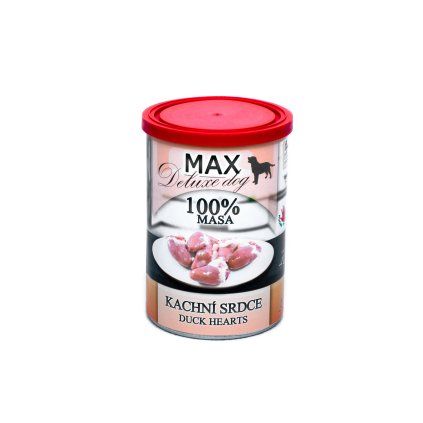 MAX deluxe Kachní srdce; 400 g