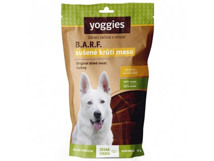 883 susene kruti maso pro psy yoggies prouzky 50g