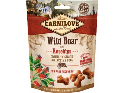 CARNILOVE Crunchy Wild Boar with Rosehips 200 g