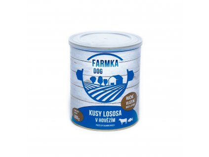 farmka dog s lososem 800g