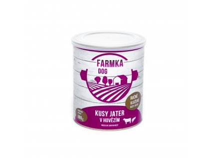 farmka dog s játry 800g