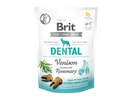 Brit Care Dog Functional Snack Dental Venison 150 g