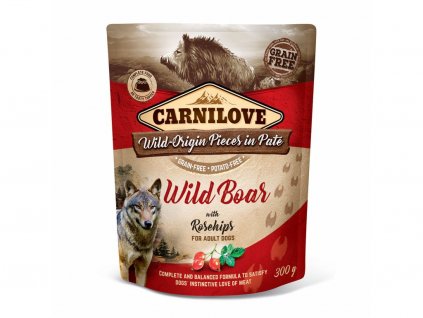 33115 carnilove wild boar rosechips