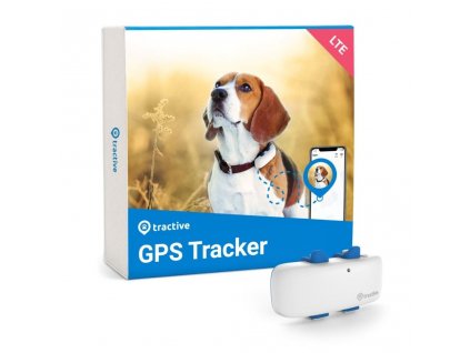 Tractive GPS DOG 4 LTE – GPS sledování polohy a aktivity pro psy; bílý