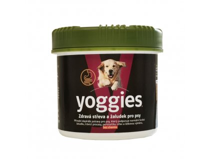 yoggies prirodni podpora pro zaludek streva s obsahem probiotik peletky 400g
