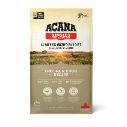 Acana Singles Free-run Duck; 11,4 kg