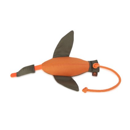 firedog duck dummy marking small 400g orange khaki 34624