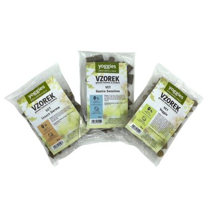vzorek granuli yoggies vet pro psy velikost normal