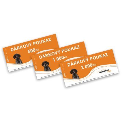 Dárkový poukaz - elektronický; 500 Kč