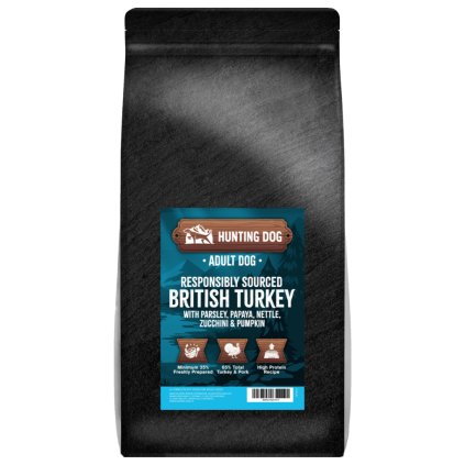 Hunting Dog Britský krocan s petrželkou; 12 kg