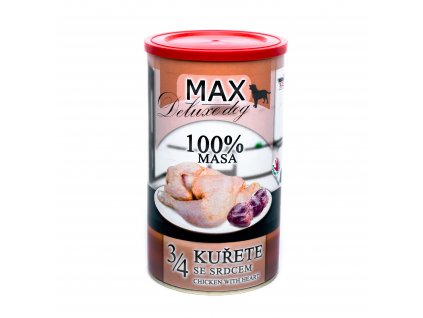 max 3i4 kuřete se srdcem 1200g