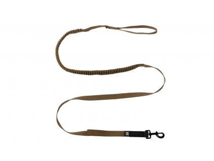 NON-STOP Dogwear Touring Bungee Leash WD olivová; 23mm / 2,8m
