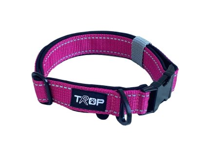 trop bond magenta collar