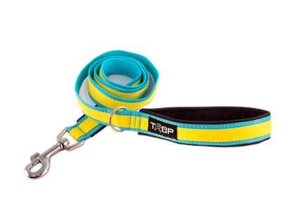 trop habit collar leash yellow 1