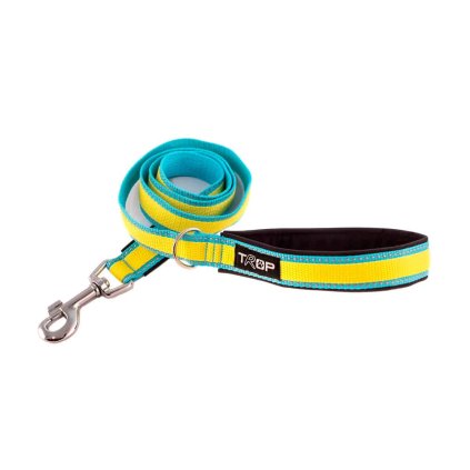 trop habit collar leash yellow 1