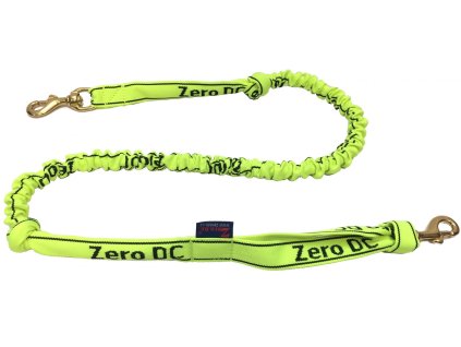 Zero DC vodítko s amortizérem neon zelené 2,7 m (Velikost psi nad 10 kg)