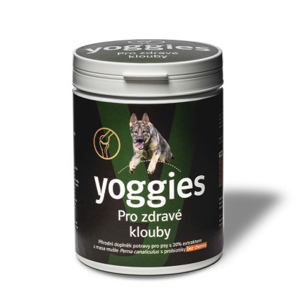 2924 yoggies extrakt z musli pro zdrave psi klouby s probiotiky 600g