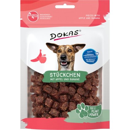 Dokas - Kousky s jablkem a banánem; 105 g