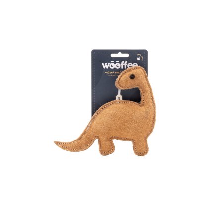 Wooffee Dinosaurus - kožená hračka