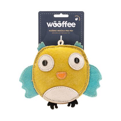 Wooffee Sovička - kožená hračka