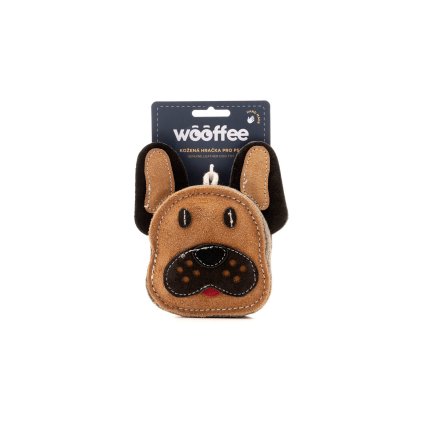 Wooffee Buldoček - kožená hračka