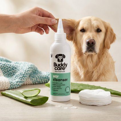 Buddycare čistič uší pro psy s aloe vera